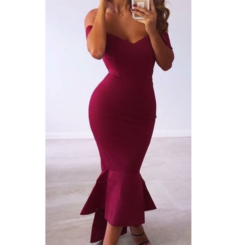 Beautiful Red Nicola Dress.